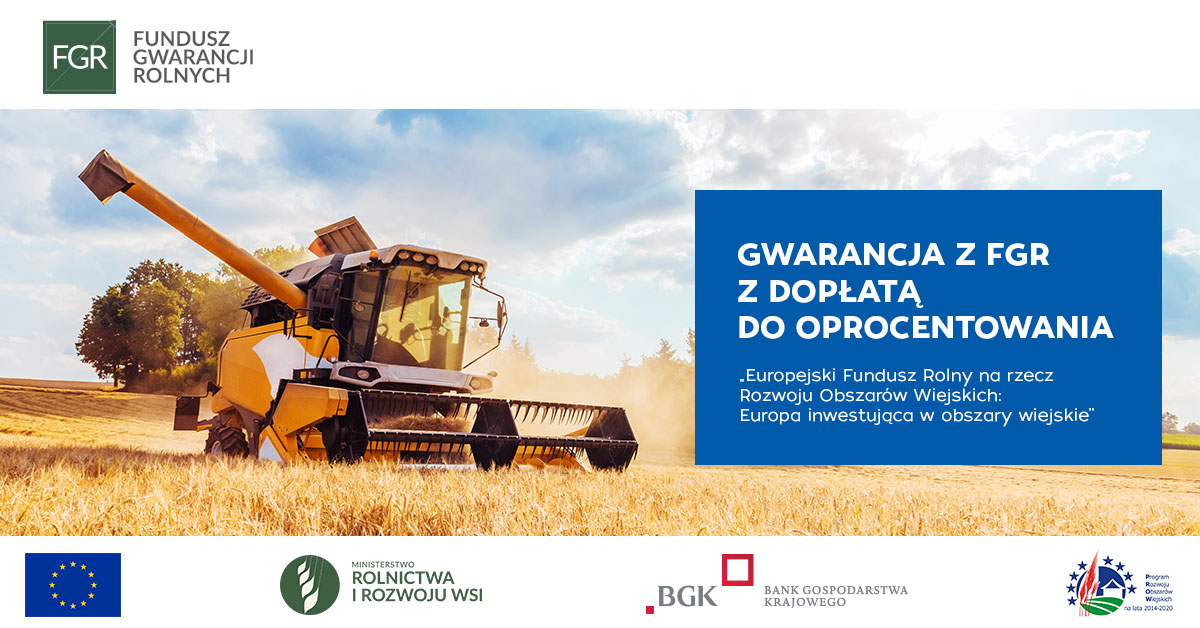 Baner Fundusz Gwarancji Rolnych